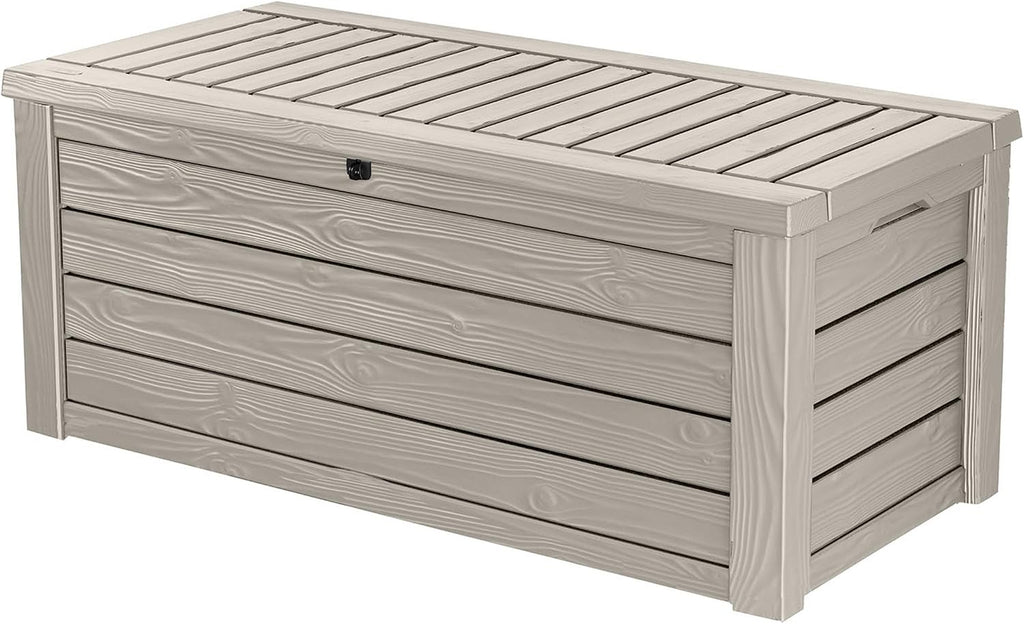 150 Gal Beige Outdoor Storage Box