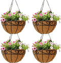 14 Inch Coco Liner Hanging Baskets 4 Pack